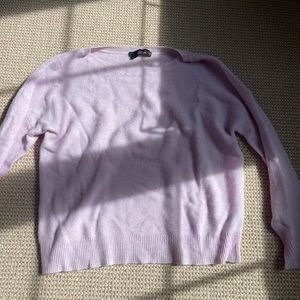 360 cashmere light pink/purple sweater! Small
